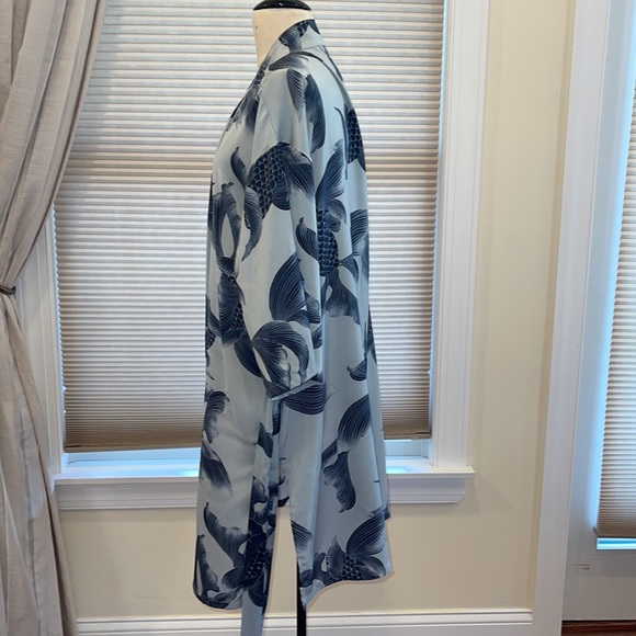 Moss Copenhagen Belted Saigon Koi Kimono - Picture 3 of 8